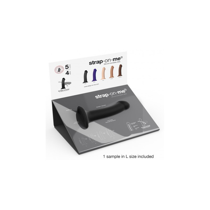 strap on me PACK DISPLAY BENDABLE DILDO